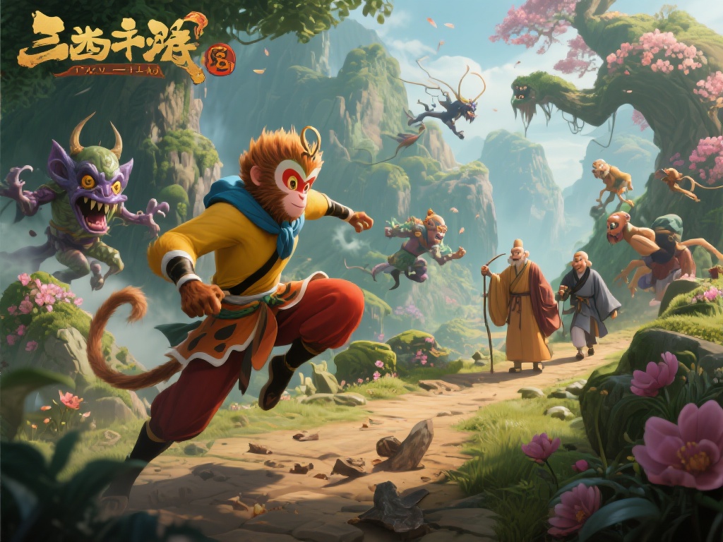 畅玩pg电子游戏嘻游记,感受西游文化 (畅玩PG电子游戏嘻游记,深度感受西游文化魅力) 在游戏的设计中,开发团队巧妙地将西游记中的经典场景