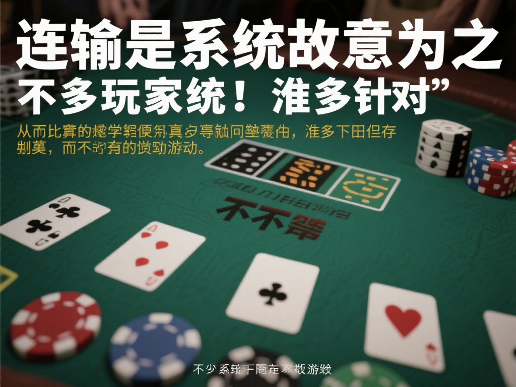 “连输是系统故意为之”：不少玩家在连续输掉游戏后，