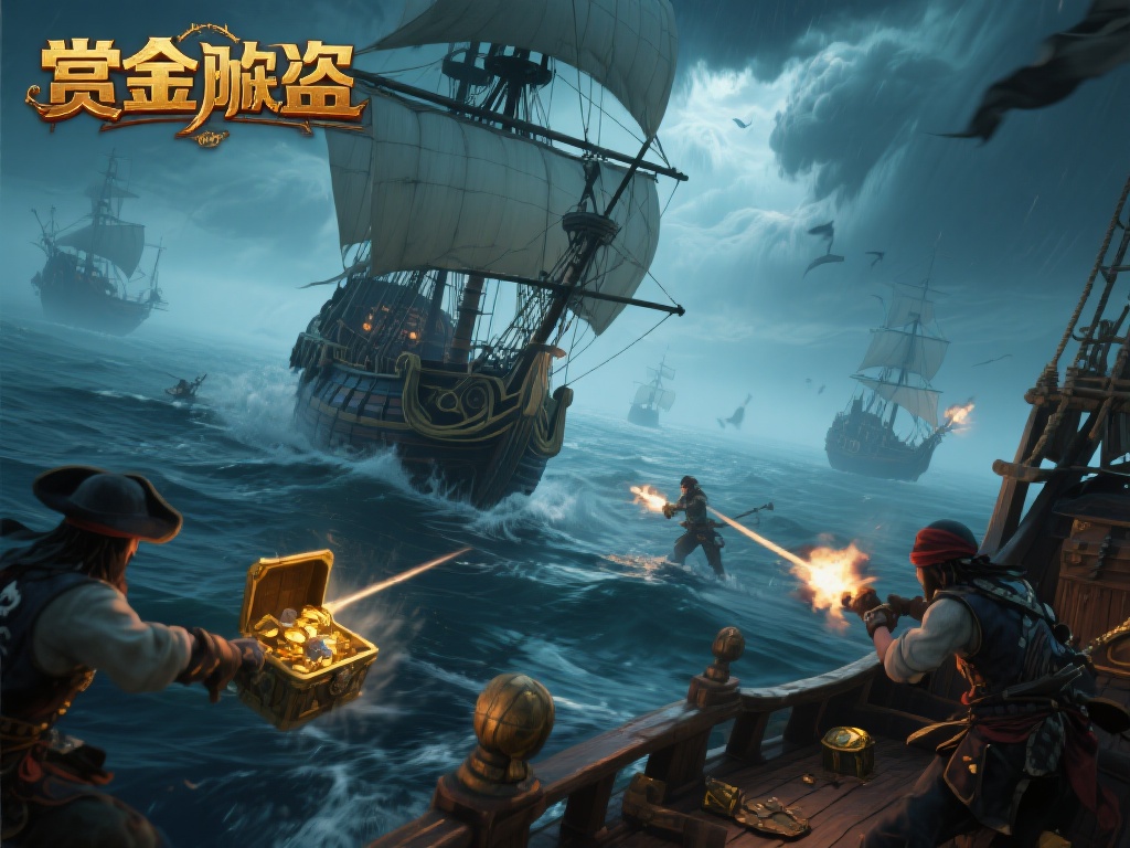 在《赏金船长》中，玩家将置身于一个充满冒险的虚拟海