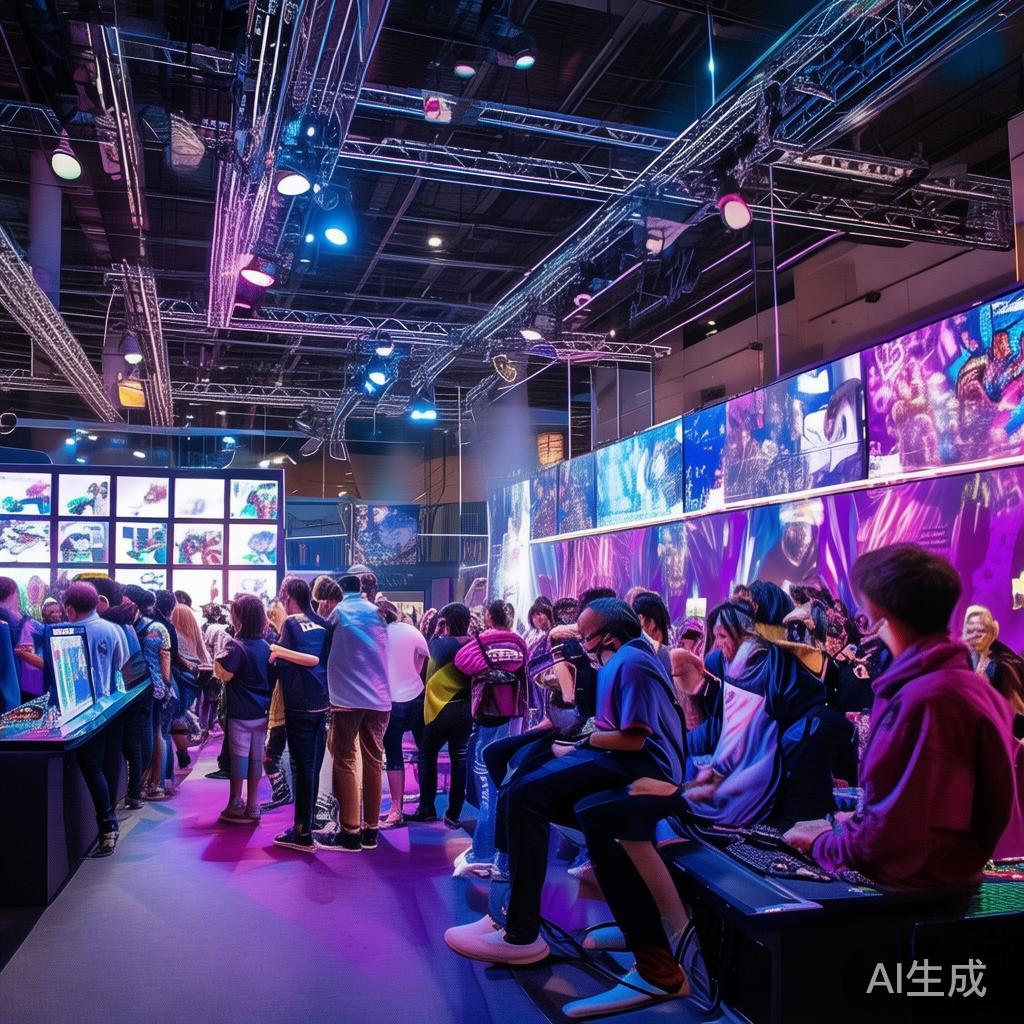 线下活动与展会
举办线上线下相结合的活动，如游戏